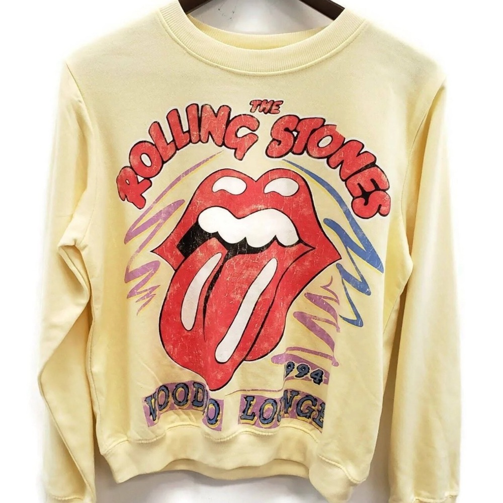 THE ROLLING STONES sweatshirt size medium